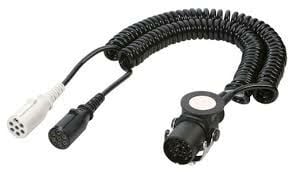 ADAPTÖR ELEKTRİK KABLOSU - 15 PIN / 2X7 PIN DÖNÜŞT ÇİFT ÇIKIŞ DORSE KABLOSU