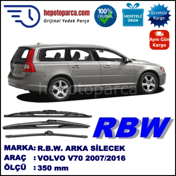 VOLVO V70 3 MUZ ARKA SİLECEK RBW ARACA ÖZEL (2007-2016)