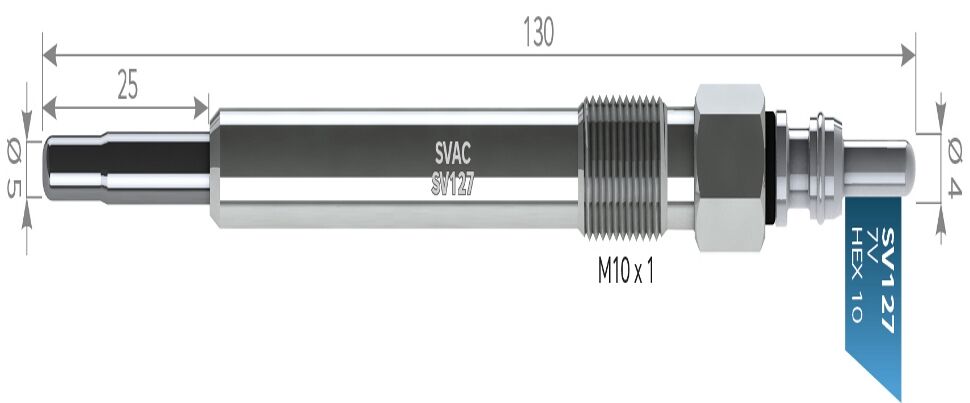 SV127 KIZDIRMA BUJİSİ JEEP-CHEROKEE 2,8 CRD7V JEEP LIBERTY CHEROKEE 2.8 CRD