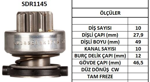 SDR1145  MARS DISLISI-10DIS  MERCEDES-CITROEN 1037 230835 1006209631 10110370 F005M10053