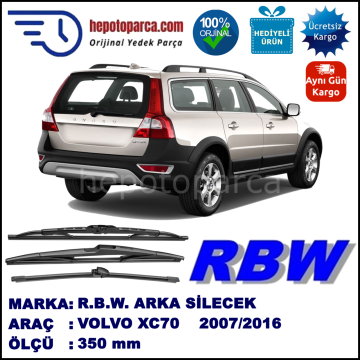 VOLVO XC70 2 MUZ ARKA SİLECEK RBW ARACA ÖZEL (2007-2016)