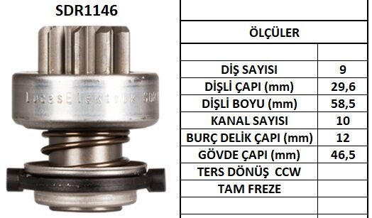 SDR1146  MARS DISLISI-9DIS RUGGERINI-GOLDONI- LAMBORGHINI 1830 1065 1006209542 1006209550 10110650