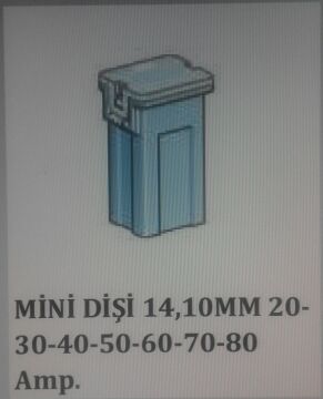 MİNİ DİŞİ  SİGORTA MTA 30 AMP. 0474030 PEMBE