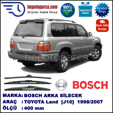 TOYOTA Land Cruiser [J10] 400 mm 01.1998-08.2007 BOSCH Arka Silecek