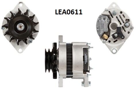 LEA0611  ALTERNATOR 14V/65A FIAT 132 2.5D,158 0 DT TURBO,160180,COUPE 1.1 4849157 LRA01352 11201330 111686 AAK4156 IA0330