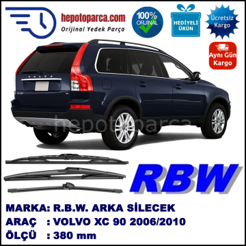 VOLVO XC90 1 MUZ ARKA SİLECEK RBW ARACA ÖZEL (2006-2010)