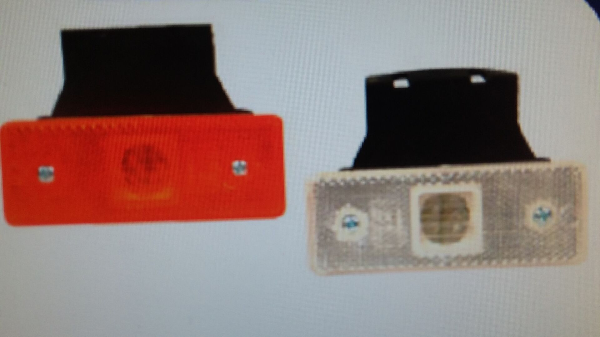 ÜÇLER.A19-0219L S ÜÇLER SİDE MARKER LAMBA DÜZ LEDLİ KARE SARI