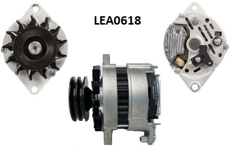 LEA0618  ALTERNATOR 14V/65A ALFA ROMEO 33 1.8 TD,75 1.6FIAT ARGENTA 2.0D,CROMA 2.5D/TD/TDE,DUCATO,THEMA.. 4798447 LRA01352 11201329 AAK4155 IA0329 986035631 DRA5630 63305832 63307801