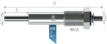 SV158 KIZDIRMA BUJİSİ ISUZU NOVA 4HK1 23V  6HK1