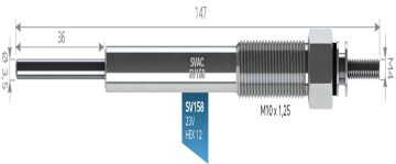 SV158 KIZDIRMA BUJİSİ ISUZU NOVA 4HK1 23V  ISUZU NOVA 4HK1