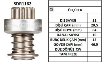 SDR1162  MARS DISLISI-11DIS AUDI-FIAT-LANCIA- SEAT-VOLVO PENTA 2922 16257 16953 7073094 7073094 9932923 TMB483 111 132194 1006209425 9001082324 9001082749 10101111 SD186 53616