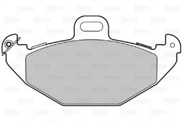 598328 DİSK FREN BALATASI (ARKA) RENAULT LAGUNA 2.0 16V,2.0,3.0,2.2 7701205491