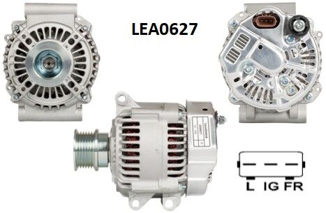 LEA0627  ALTERNATOR 14V/105A MINI CABRIOLET,C OOPER S,WORKS 12317515030 LRA02548 YLE102340 1022112230 1022112231 1022112232 1022112233 8EL738211041 CA1869IR DRA0123 CAL40246