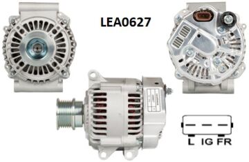 LEA0627  ALTERNATOR 14V/105A MINI CABRIOLET,C OOPER S,WORKS 12317515030 LRA02548 YLE102340 1022112230 1022112231 1022112232 1022112233 8EL738211041 CA1869IR DRA0123 CAL40246
