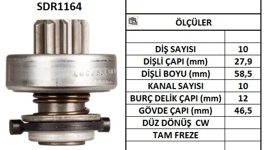 SDR1164  MARS DISLISI-10DIS FIAT-BMW-CITROEN 17047 575 139846 1006209546 10105750