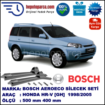 HONDA HR-V [GH] 12.1998-12.2005, 500 / 400 mm. BOSCH AEROECO Aparatlı Muz Silecek