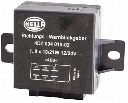 HELLA-4DZ004019021  FLASÖR ÜNİTESİ 6 uçlu flaşör