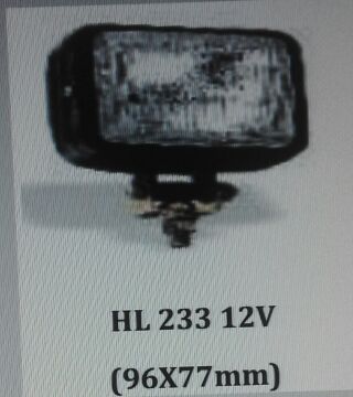 HL 233 AYDINLATMA LAM. DİKDÖRTGEN (KÜÇÜK)TAKIM.