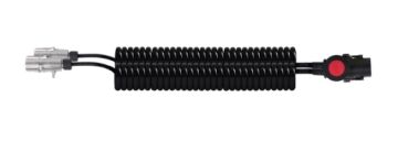 14-058  15'Lİ TIR ADAPTÖR RÖMORK  FİŞİ ALÜMİN YUM POLİÜRETAN KABLOLU ( 4,5 metre ) 8JA005952041 8JA005952081 51276688 JAEGER 13400002 711076 FORD 8C4613B576AA