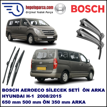 HYUNDAI H-1  03,2008-,,, Bosch Aeroeco Ön ve Arka Silecek Takımı