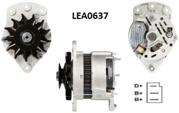 LEA0637  ALTERNATOR 14V/80A