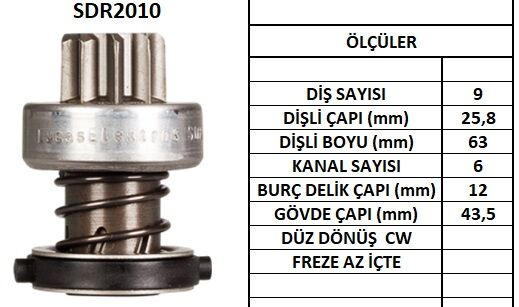 SDR2010  MARS DISLISI-9DIS  FORD-BMC-DAEWOOJE EP CHEROKEE 752 136342 10497257 10107520