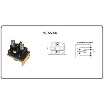 72200 MARŞ RÖLESİ 24V.BMC OTOBÜS-FORD-CARGO SAHIN