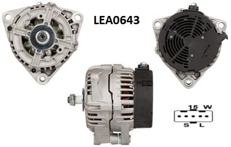 LEA0643  ALTERNATOR 28V/100A MAN E 2000,F2000 L,M2000L,26.360, 26.460, 26.510, 32.310, 32.360, 32.410 LRA02513 51261017232 51261017234 51261017242 51261017247 51261017265 123525501 986042590 113289 CA1663IR 8EL737985001 63535255010 DRB2590 DRB2590N 437486
