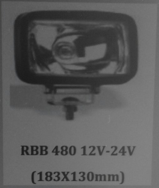 ŞİNASİ RBB 480 DİKDÖRTGEN PROJEKTÖR  H3