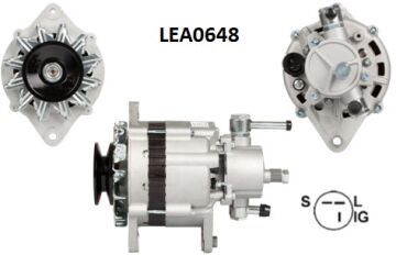 LEA0648  ALTERNATOR 28V/40A ISUZU U-PR59, UU- NPS59 LR240405 8970292260 114366 ALTV021 ALTV021 ALT162 15205