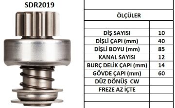 SDR2019  MARS DISLISI-10DIS  CLARK-HYSTER-IHC -MF-PERKINSNEW HOLLAND 1195 10457057 10106491 D2054