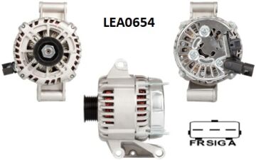 LEA0654  ALTERNATOR 14V/125A FORD MONDEO III  1.8,2.0 1S7T10300BA 1S7T10300BB 1S7T10300BC 1120211 1140696 1478608 LRB00497 986049460 CA1638IR 8EL737929001 63380005010 63380006010 DRA4144 8EL011710581