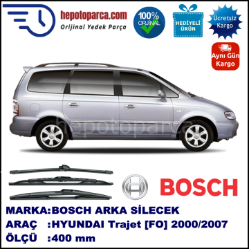 HYUNDAI Trajet [FO] 400 mm 01.2000-06.2007 BOSCH Arka Silecek