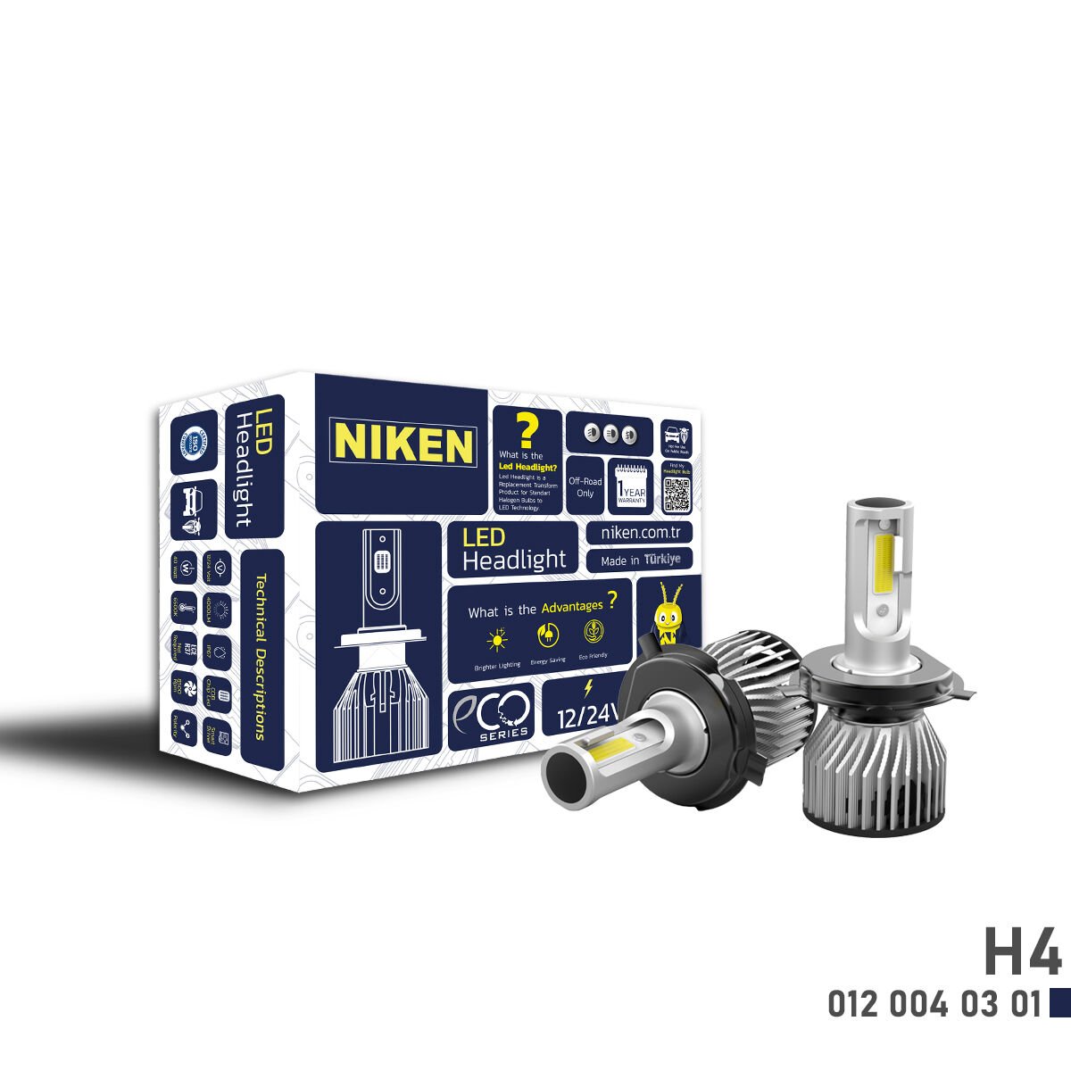 LED ZENON ECO SERİSİ H4