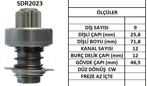 SDR2023  MARS DISLISI-9DIS  FORD USA 8 SİLİNDİR 3124 3131 3132 3135 3149 3152 3153 3154 3155 3157 C2OF11350C C3VF11350A C3VF11350C C3VF11350C C4OF11350A C4OF11350B C4OZ11350A C4OZ11350BC5JF11350A D6PF11A108BA D6PZ11350B 1987BE0002 F2004 MAD3073