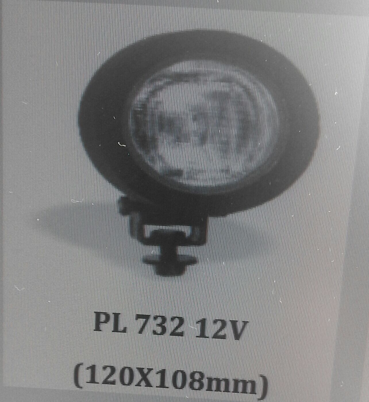 ŞİNASİ PL 732 YUVARLAK KÜÇÜK PLASTİK LAM.H3 PETEKLİ