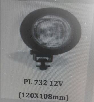 PL 732 YUVARLAK KÜÇÜK PLASTİK LAM.H3 PETEKLİ