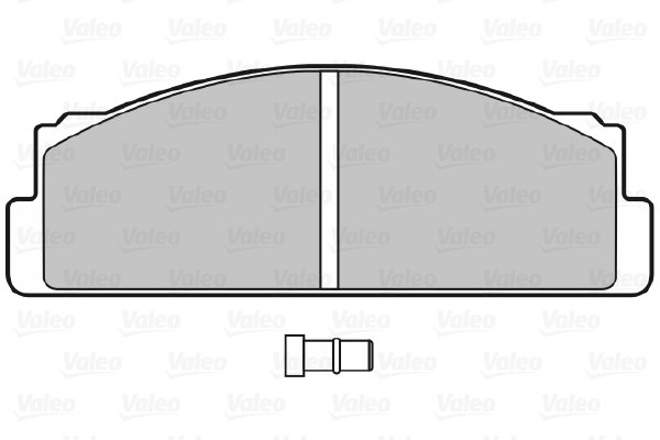 598603 DİSK FREN BALATASI (ÖN) FIAT/TOFAŞ M 124,M 131 5888149 790605