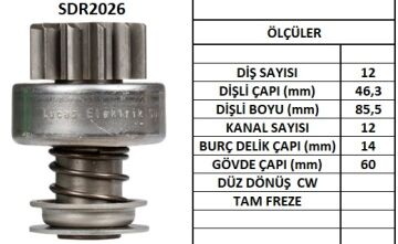 SDR2026  MARS DISLISI-12DIS  LISTER PETTER 6591 723 10457141 10107230 74952