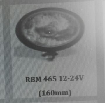 RBM 465  YUVARLAK KÜÇÜK GÖVDE SU ALMAZ H4 LÜ