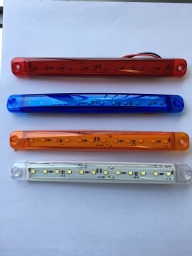 ÜÇLER.A19-0912LK ÜÇLER PARMAK LAMBA 12 LEDLİ YM  KIRMIZI