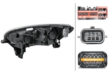 Ana Far,LED,Sağ,(LED PURE VISION yazısına sahip de 26 01 016 37R