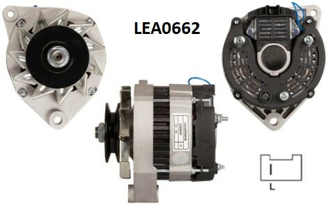LEA0662  ALTERNATOR 14V/70A MERCEDES BENZ E20 0