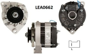 LEA0662  ALTERNATOR 14V/70A MERCEDES BENZ E20 0