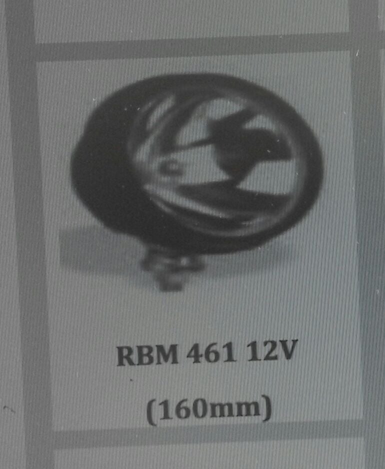RBM 461 YUVARLAK BEYAZ PLAS. PROJEKTÖR H3