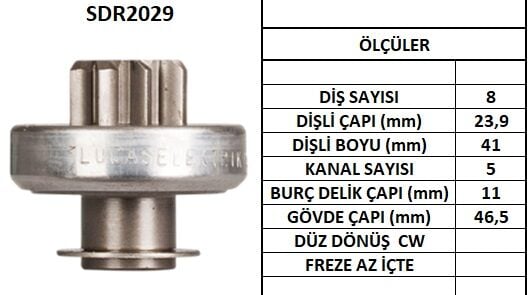 SDR2029  MARS DISLISI-8DIS  RENAULT CLIO-MEGA NE-LAGUNA BENZINLI1.4,1.5,1.6,SCENIC 2.0 16V 2003