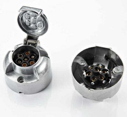 7 PIN SOKET N TİPİ ALUMİNYUM 12V