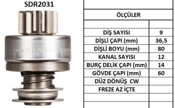 SDR2031  MARS DISLISI-9DIS  HITACHI 2129 18193 850 137071 215002001 10108500