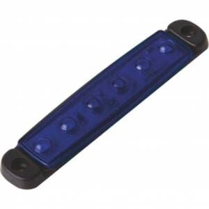 ÜÇLER.A19-0918LM ÜÇLER PARMAK LAMBA 18 LEDLİ YM  MAVİ