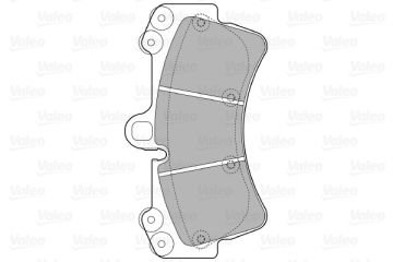 598656 DİSK FREN BALATASI (ÖN) AUDI Q7 3.0 TDI QUATTRO,4.2 FSI QUATTRO 7L0698151J